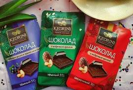 Шоколад Kedrini уже в продаже!